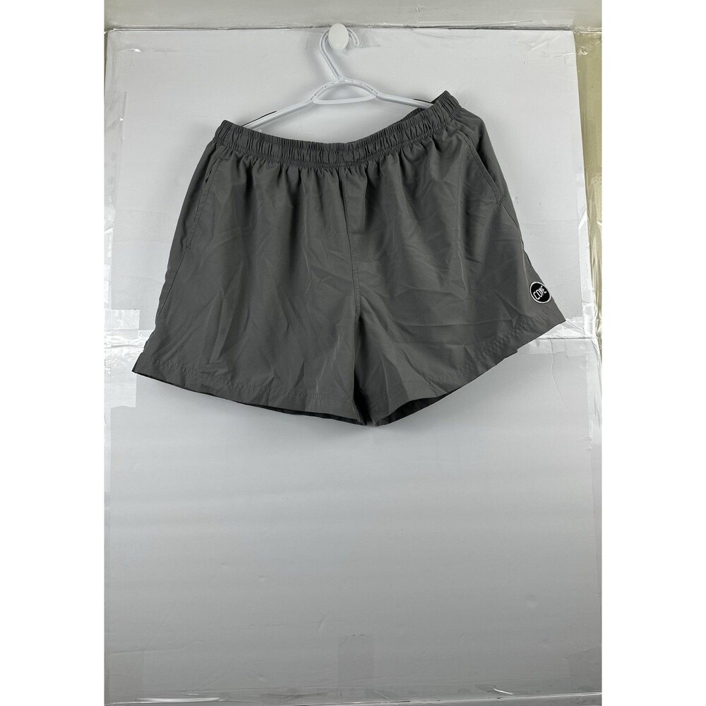 Cove USA Men's Size 38 Athletic Shorts Gray Elastic Waist Running Workout